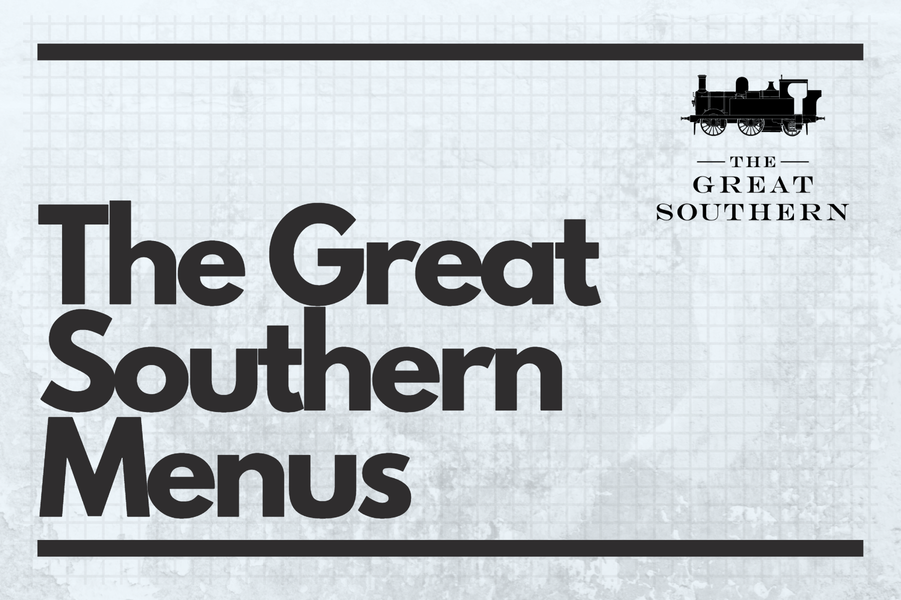 The Great Southern Menus