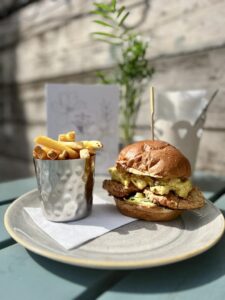 Coronation Chicken Burger